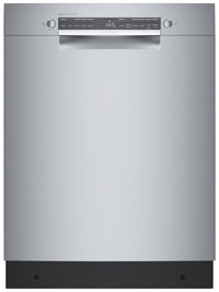 Bosch 300 Series Smart Front-Control Dishwasher with PureDry® - SGE53C55UC | Lave-vaisselle intelligent Bosch de série 300 avec commandes à l'avant et PureDryMD - SGE53C55UC | SGE535UC