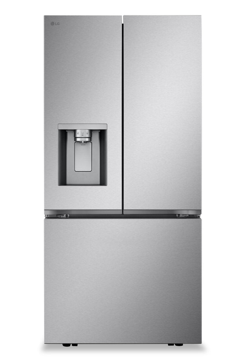 LG 33" 25 Cu. Ft. French-Door Refrigerator with Dual Ice Makers - Stainless Steel - LF25S6330S | Réfrigérateur LG de 33 po et de 25 pi³ à portes françaises avec machine à glaçons double - acier inoxydable - LF25S6330S | LF25S63S