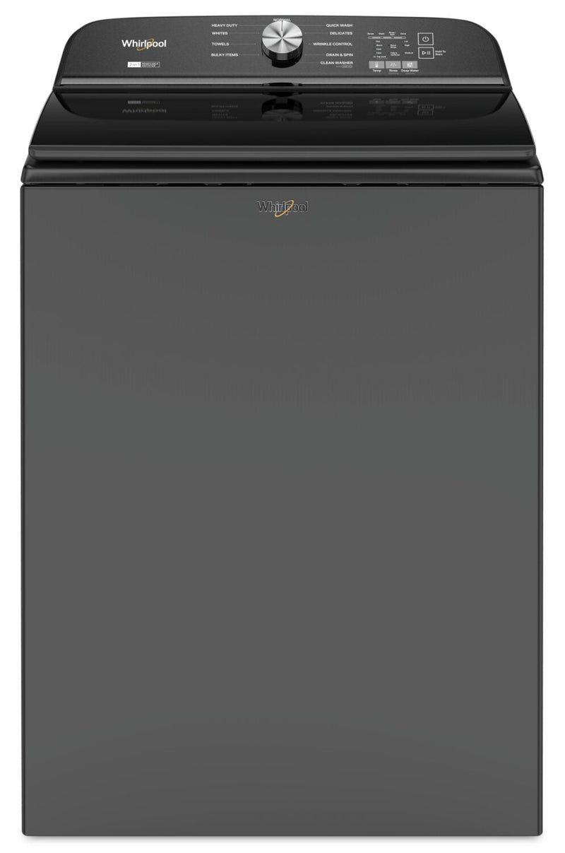 Whirlpool 6.1 Cu. Ft. Top-Load Washer - Volcano Black - WTW6157PB | Laveuse Whirlpool à chargement par le haut de 6,1 pi³ - noir volcan - WTW6157PB