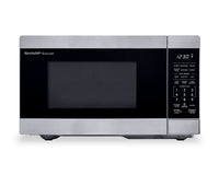 Sharp 0.9 Cu. Ft. Carousel® Countertop Microwave - Stainless Steel - SMC0962KSC | Four à micro-ondes de comptoir Sharp de 0,9 pi3 avec plateau tournant CarouselMD - SMC0962KSC | SMC096SC