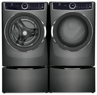 Electrolux 5.2 Cu. Ft. Front-Load Washer and 8 Cu. Ft. Electric Dryer - Titanium  