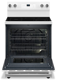 Maytag 30" 5.3 Cu. Ft. Electric Range with No Preheat Air Fry - White - YMFES6030RW | Cuisinière électrique Maytag de 5,3 pi3 et de 30 po avec friture à air sans préchauffage - blanche - YMFES6030RW | YMFES6RW