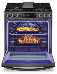 LG 6.3 Cu. Ft. Smart Front-Control Gas Range with Air Fry - LSGL6335D 