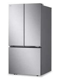 LG 33" 25 Cu. Ft. Smart French-Door Refrigerator with Ice Maker - Stainless Steel - LF25S6200S | Réfrigérateur intelligent LG de 33 po et de 25 pi³ à portes françaises avec machine à glaçons - acier inoxydable - LF25S6200S | LF25S62S