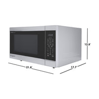 Sharp 1.6 Cu. Ft. Carousel® Countertop Microwave with Inverter Technology - Stainless Steel - SMC1664KSC | Four à micro-ondes de comptoir Sharp de 1,6 pi3 avec plateau tournant CarouselMD et technologie InverterMD - SMC1664KSC | SMC166SC