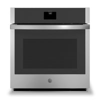 GE 27" 4.3 Cu. Ft. Electric Single Wall Oven with No Preheat Air Fry - Stainless Steel - JKS5000SVSS | Four mural simple électrique GE de 4,3 pi3 et de 27 po avec friture à air sans préchauffage - acier inoxydable - JKS5000SVSS | JKS500SS