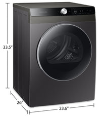 Samsung 4 Cu. Ft. Electric Dryer with Smart Dial - DV25B6900EX/AC  