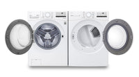 LG 5.2 Cu. Ft. Front-Load Washer and 7.4 Cu. Ft. Electric Dryer - White 