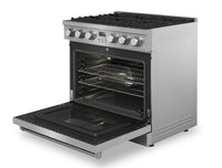 Thor Kitchen 6 Cu. Ft. Professional Gas Range - ARG36 | Cuisinière à gaz professionnelle Thor Kitchen de 6 pi³ - ARG36 | ARG360SS