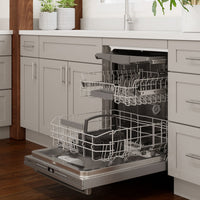 Bosch 800 Series Smart Top-Control Dishwasher with CrystalDry™ and Third Rack - SGX78C55UC | Lave-vaisselle intelligent Bosch série 800 avec commandes sur le dessus, CrystalDry et 3e panier - SGX78C55UC | SGX785UC