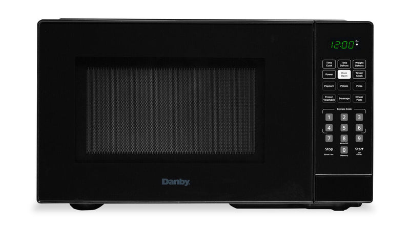 Danby 0.9 Cu. Ft. Countertop Microwave - Black - DBMW0921BBB | Four à micro-ondes de comptoir Danby de 0,9 pi3 - noir - DBMW0921BBB | DBMW09BB