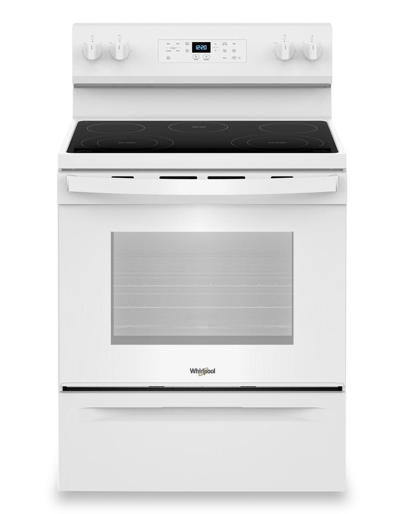 Whirlpool 30" 5.3 Cu. Ft. Electric Range with 5 Elements - YWFES3330RW | Cuisinière électrique Whirlpool de 5,3 pi3 et de 30 po avec 5 éléments - YWFES3330RW | YWFES33W