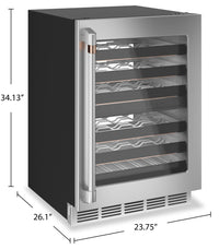 Café 4.7 Cu. Ft. 46-Bottle Wine Centre - CCP06DP2PS1 