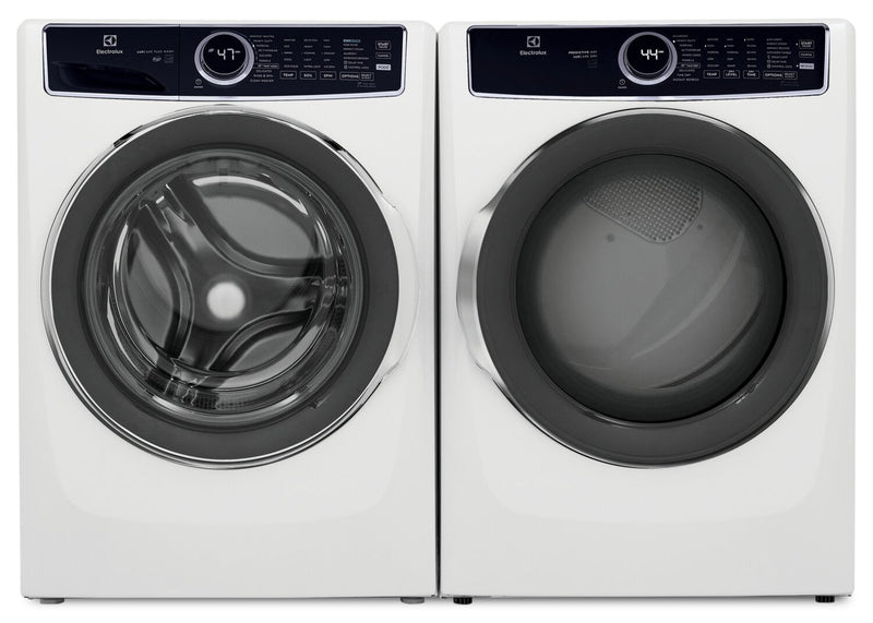 Electrolux 5.2 Cu. Ft. Front-Load Washer and 8 Cu. Ft. Electric Dryer - White  