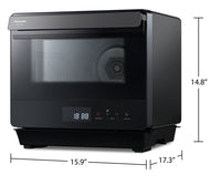 Panasonic 2-in-1 Convection Steam Oven - NUSC180B 