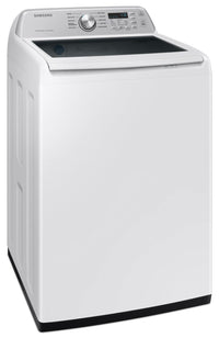 Samsung 5.5 Cu. Ft. Top-Load High-Efficiency Washer - White - WA47CG3500AWA4 | Laveuse haute efficacité Samsung à chargement par le haut de 5,5 pi³ - blanche - WA47CG3500AWA4