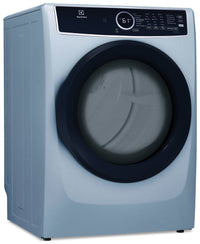 Electrolux 8 Cu. Ft. Gas Dryer with Steam - Glacier Blue - Stackable - ELFG7437AG | Sécheuse à gaz Electrolux de 8 pi³ avec vapeur - bleu glacier - superposable - ELFG7437AG