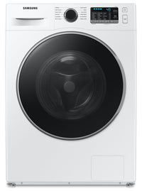 Samsung 2.9 Cu. Ft. Front-Load Washer and 4 Cu. Ft. Electric Dryer - White 