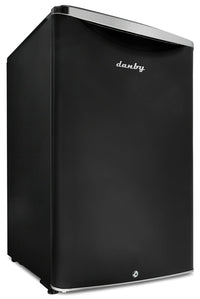 Danby 20.8" 4.4 Cu. Ft. Single-Door Mini Fridge - Black - DAR044A6MDB | Mini réfrigérateur Danby de 4,4 pi³ et de 20,8 po à 1 porte - noir - DAR044A6MDB