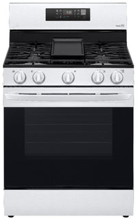 LG 5.8 Cu. Ft. Smart Gas Range with Air Fry - LRGL5823S - Gas Range in Stainless Steel