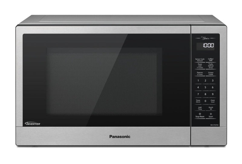 Panasonic 1.2 Cu. Ft. Inverter® Countertop Microwave - NNST67KSC | Four à micro-ondes de comptoir Panasonic de 1,2 pi3 avec technologie InverterMD - NNST67KSC | NNST67KC