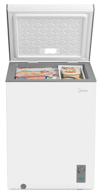 Midea 5 Cu. Ft. Convertible Chest Refrigerator-Freezer - MRC05M4CWW | Congélateur coffre convertible en réfrigérateur Midea de 5 pi3 - MRC05M4CWW | MRC05MWW