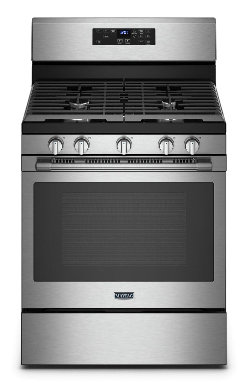 Maytag 5 Cu. Ft. Gas Range with Air Fryer and Basket - MGR7700LZ 