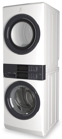 Electrolux 5.1/8.0 Cu. Ft. Front-Load Laundry Tower - White - ELTE730CAW | Tour de buanderie Laundry TowerMC Electrolux à chargement frontal de 5,1/8,0 pi³ - blanc…