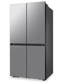 Samsung 36" 29 Cu. Ft. Bespoke 4-Door Flex™ with Beverage Center™ Refrigerator - Stainless Steel - R… | Réfrigérateur BESPOKE Samsung de 29 pi³ et de 36 po à 4 portes FlexMC avec zone de boissons Beverage…