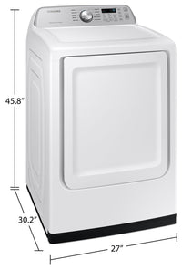 Samsung 7.2 Cu. Ft. Electric Dryer - White - DVE47CG3500WAC | Sécheuse électrique Samsung de 7,2 pi³ - blanche - DVE47CG3500WAC