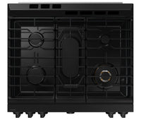 Samsung 6 Cu. Ft. Smart Gas Slide In Range with Air Fry and Air Sous Vide - Matte Black - NSG6DG8500… | Cuisinière intelligente à gaz encastrée Samsung de 6 pi³ avec friture à air et Air Sous Vide - noir …