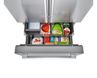 LG Studio 36" 27 Cu. Ft. Smart Counter-Depth MAX™ French-Door Refrigerator - Stainless Steel - SRFB27S3 | Réfrigérateur intelligent LG Studio de 27 pi3 et de 36 po de profondeur comptoir MAXMCà portes françaises - acier inoxydable - SRFB27S3 | SRFB27S3