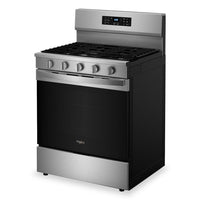 Whirlpool 5 Cu. Ft. Gas Range with Air Fry and Self-Clean - Stainless Steel - WFGS5030RZ | Cuisinière à gaz Whirlpool de 5 pi³ avec friture à air et autonettoyage - acier inoxydable - WFGS5030RZ | WFGS50RZ