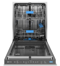 Profile 24" 44 dBA Built-In Top-Control Smart Dishwasher with Piranha Hard Food Disposer - Stainless… | Lave-vaisselle intelligent encastré Profile de 24 po et de 44 dBA avec commandes sur le dessus et br…