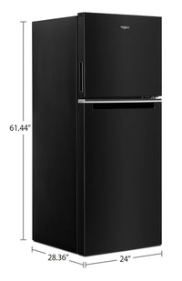 Whirlpool 11.6 Cu. Ft. Top-Freezer Refrigerator - WRT112CZJB 