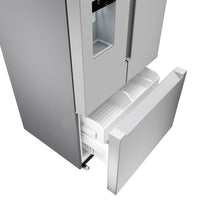 Bosch 36" 26 Cu. Ft. 100 Series Smart French-Door Refrigerator - Stainless Steel - B36FD10ENS | Réfrigérateur intelligent Bosch série 100 de 36 po et de 26 pi3 à portes françaises - acier inoxydable - B36FD10ENS | B36FD10S