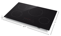 LG 30" 4-Element Induction Cooktop - Black Ceramic Glass - CBIH3013BE | Surface de cuisson à induction LG de 30 po à 4 éléments - vitrocéramique noire - CBIH3013BE