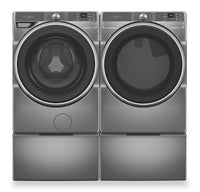 Whirlpool 5.8 Cu. Ft. Front-Load Washer with FreshFlow™ Vent System and 7.4 Cu. Ft. Electric Dryer  | Laveuse à chargement frontal de 5,8 pi³ avec système de ventilation FreshFlowMC et sécheuse électrique de 7,4 pi³ de Whirlpool  | WHFL67RR