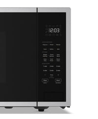 KitchenAid 1.6 Cu. Ft. Countertop Microwave with Steam Clean - Stainless Steel - YKMCS122RSS | Four à micro-ondes de comptoir KitchenAid de 1,6 pi3 avec nettoyage à la vapeur - acier inoxydable - YKMCS122RSS | YKCMS1SS