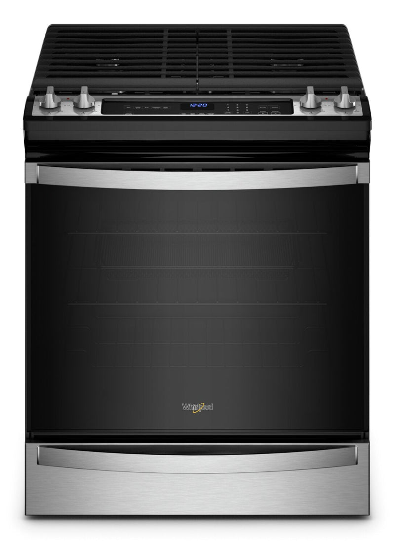 Whirlpool 5.8 Cu. Ft. Gas Range with 7-in-1 Air Fry Oven - WEG745H0LZ 