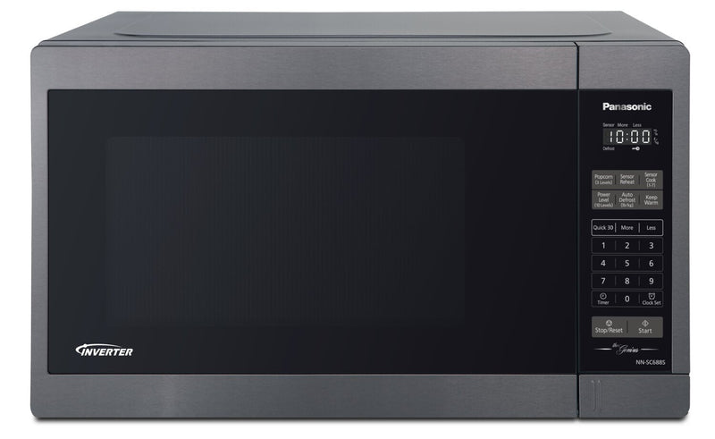 Panasonic 1.3 Cu. Ft. Inverter® Countertop Microwave - NNSC688SC | Four à micro-ondes de comptoir Panasonic de 1,3 pi3 avec technologie InverterMD - NNSC688SC | NNSC688C