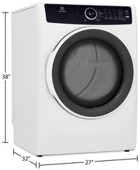 Electrolux 8 Cu. Ft. Gas Dryer - ELFG7437AW 