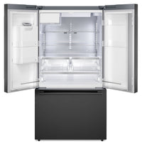 Bosch 500 Series 36" 26 Cu. Ft. French-Door Refrigerator - Black Stainless Steel - B36FD52SNB  | Réfrigérateur Bosch Série 500 de 36 po et de 26 pi3 à portes françaises - acier inoxydable noir - B36FD52SNB  | B36FD52B