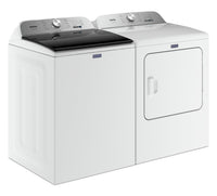 Maytag 5.4 Cu. Ft. Pet Pro Top-Load Washer and 7 Cu. Ft. Electric Dryer - White 