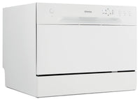 Danby 6-Place-Setting Countertop Dishwasher - DDW621WDB 