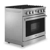 Thor Kitchen 6 Cu. Ft. Professional Gas Range - ARG36 | Cuisinière à gaz professionnelle Thor Kitchen de 6 pi³ - ARG36 | ARG360SS