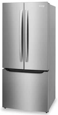 Frigidaire Gallery 30" 20 Cu. Ft. Standard-Depth French-Door Refrigerator - Smudge-Proof® Stainless … | Réfrigérateur Frigidaire Gallery de 20 pi³ et de 30 po de profondeur standard à portes françaises - …