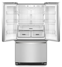 Whirlpool 36" 25 Cu. Ft. French-Door Refrigerator with Interior Water Dispenser - WRFF3236RZ | Réfrigérateur Whirlpool de 36 po et de 25 pi³ à portes françaises avec distributeur d’eau interne - WRFF3236RZ | WRFF32RZ