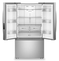Whirlpool 36" 31 Cu. Ft. French-Door Refrigerator with Ice Maker - Stainless Steel - WRFF3136SZ | Réfrigérateur Whirlpool de 36 po et de 31 pi3 à portes françaises avec machine à glaçons - acier inoxydable - WRFF3136SZ | WRFF313Z