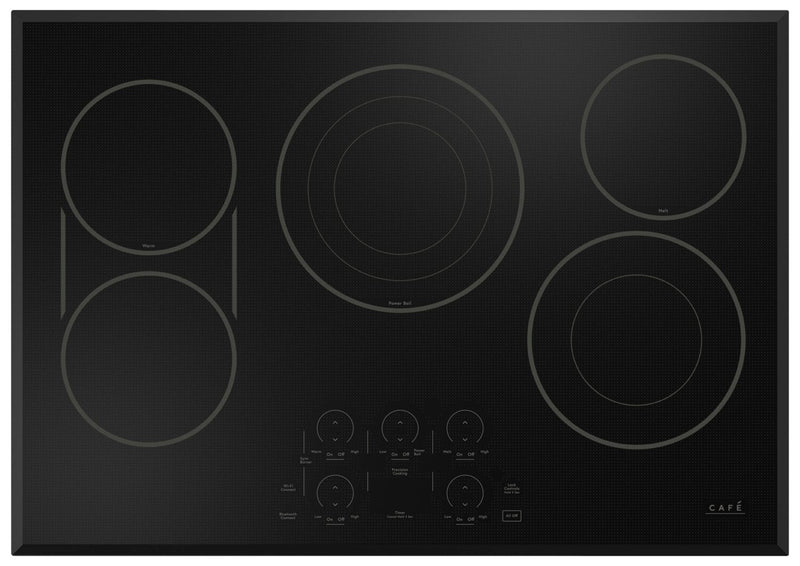 Café 30" Electric Cooktop with Touch Controls - CEP90301TBB  